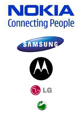 Mobile Companies' Logos Korean electronics maker LG Electronics, 