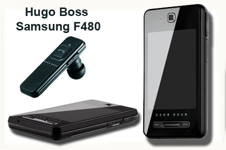 Hugo Boss teamed up with Samsung to develop a new fashionable phone.