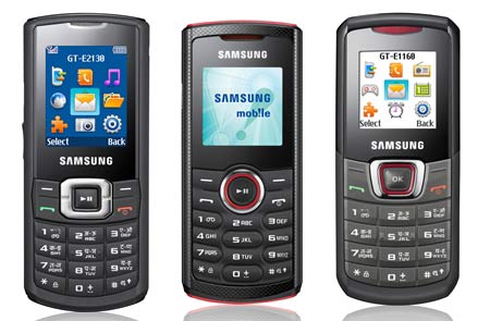  Samsung introduces three latest handsets called Guru 2120, Guru 2130 and 