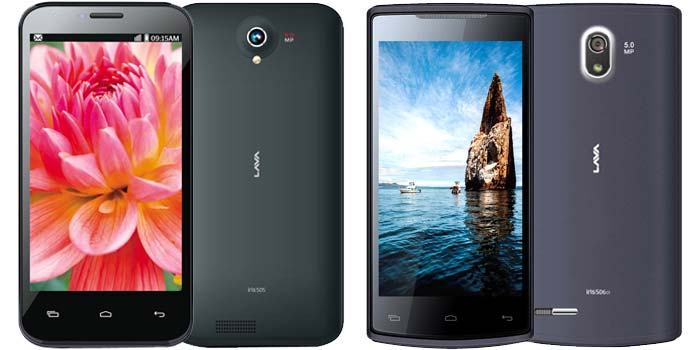 Lava Iris 505, 506q Android devices dive into the budget-friendly ...