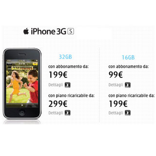 3 Italy iPhone 3G S