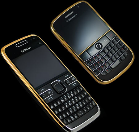 Nokia E72, BlackBerry 9000 Bold