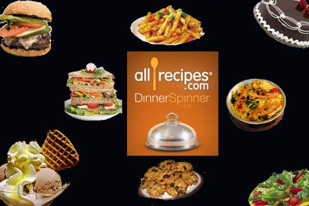 Allrecipes.com Dinner Spinner application
