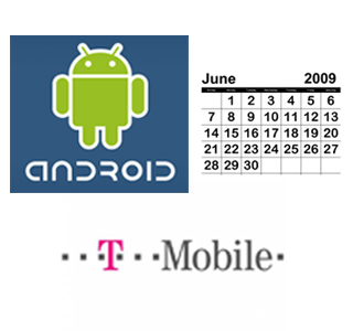 Android and T-Mobile logos Calendar