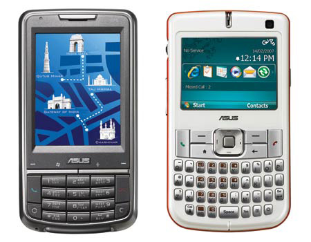 Asus P526 and M530w PDA Devices