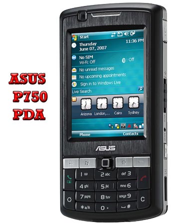 ASUS P750 PDA Handset in India