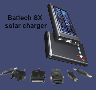 iPower SX solar-powered charger