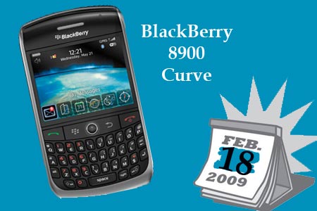 BlackBerry 8900 Curve via T-Mobile