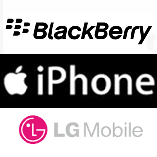 BlackBerry iPhone LG Mobile