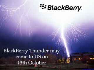 BlackBerry logo, Thunder