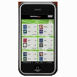BoxScore Babes iPhone App