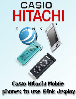 Casio Hitachi, E Ink Display