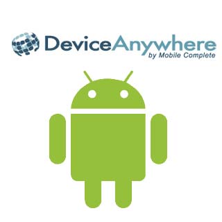 DeviceAnywhere Android Logos