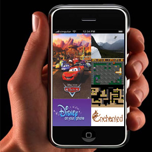 Disney games on your Mobile Phone