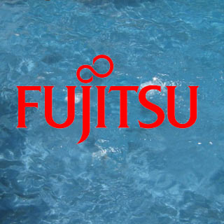 Fujitsu logo and 