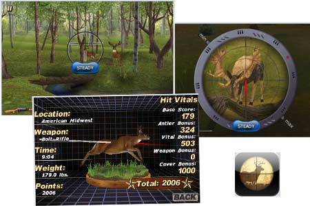 Glu Mobile Deer Hunter 3D application