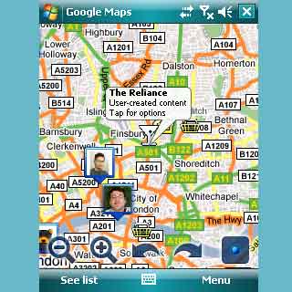 Google Maps Mobile 3.2