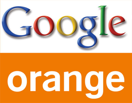 Google Orange logos