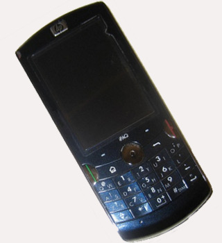 HP iPAQ Silver Phone