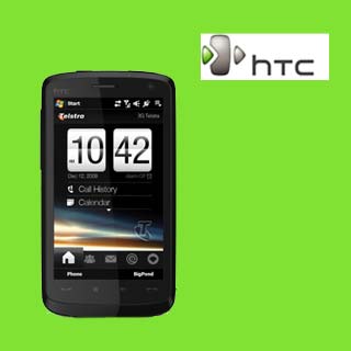 HTC Logo and HTC Touch HD Phone