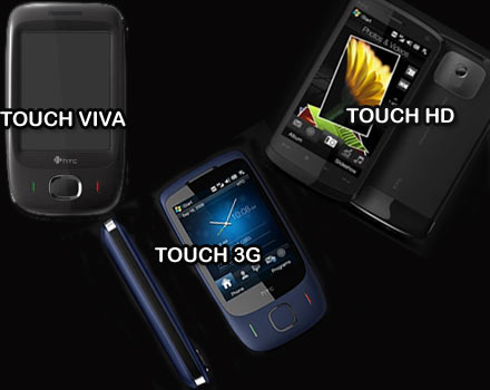 HTC Touch,Viva,HD,3G