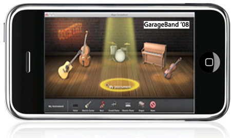 GarageBand on Apple iPhone