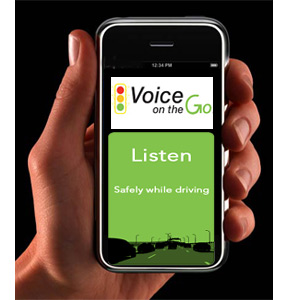 iPhone-voice on the go