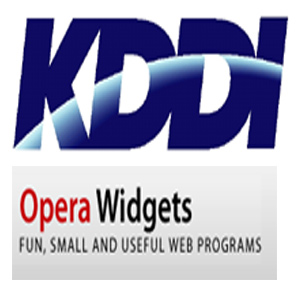 KDDI & Opera Widgets