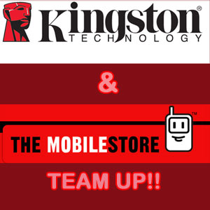 Kingston and The MobileStore logo