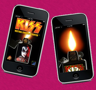 KISS Virtual Concert Lighter