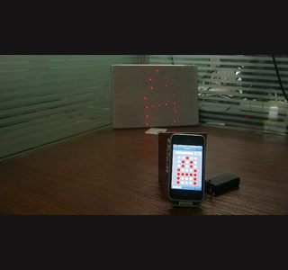 Laser Matrix Projector iPhone
