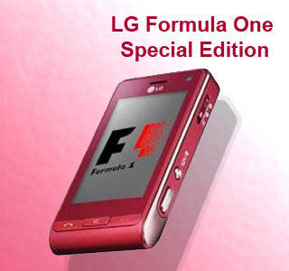 LG Formula One mobile phone