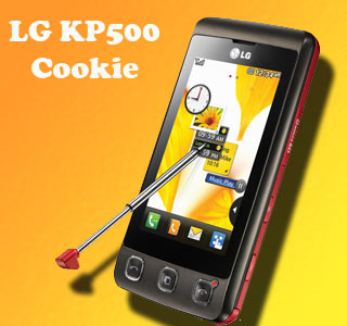 LG KP500 Cookie phone 