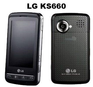 LG dual SIM KS660 phone 