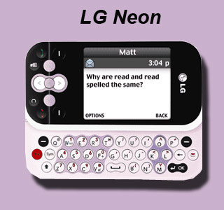 LG Neon TE365 phone