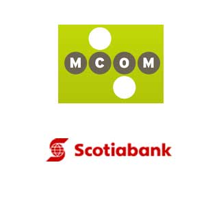 MCOM Scotiabank Logos