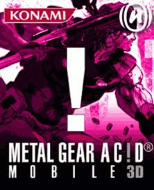 Metal Gear Acid Mobile Game