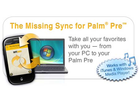 Missing Sync Palm Pre