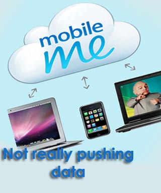 MobileMe Push Data Service