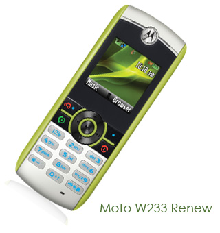 MOTO W233 Renew
