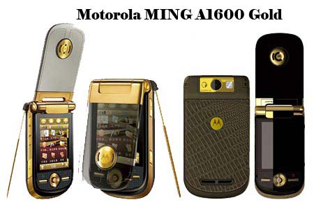 Motorola Ming A1600 Gold