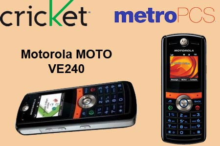 Motorola MOTO VE240 Phone