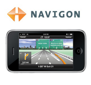 Navigon Logo iPhone 3GS