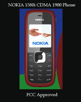NOKIA 1580i CDMA 1900 Phone