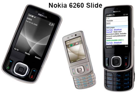 Nokia 6260 slide phone