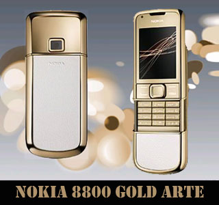 Nokia 8800 Gold Arte phone 