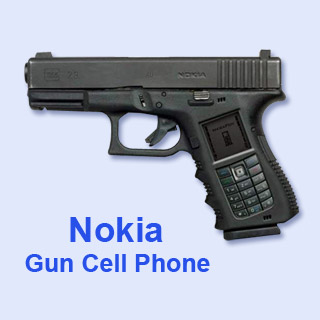 Nokia Gun Cell phone concept