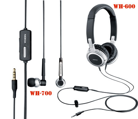 Nokia WH-600, WH700 Stereo Headsets