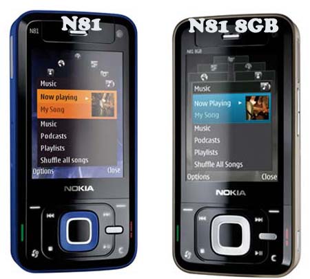 Nokia N81 GB phone