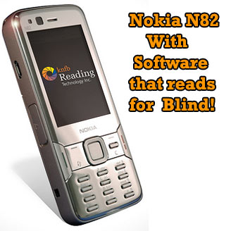 Nokia N82 with knfb READER Software